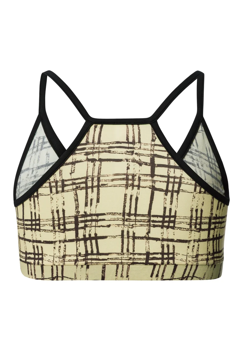 Arthur Arbesser X Hanro Crop Top | tartan print 076348-073069