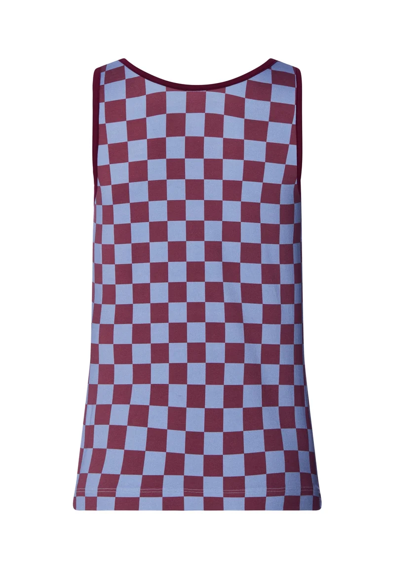 Arthur Arbesser X Hanro Tank Top | chess print 076342-073068