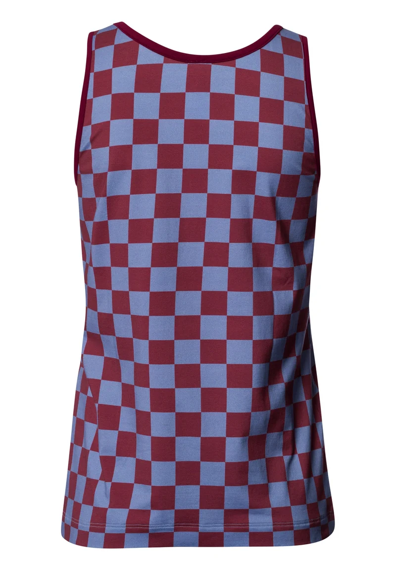 Arthur Arbesser X Hanro Tank Top | chess print 076342-073068