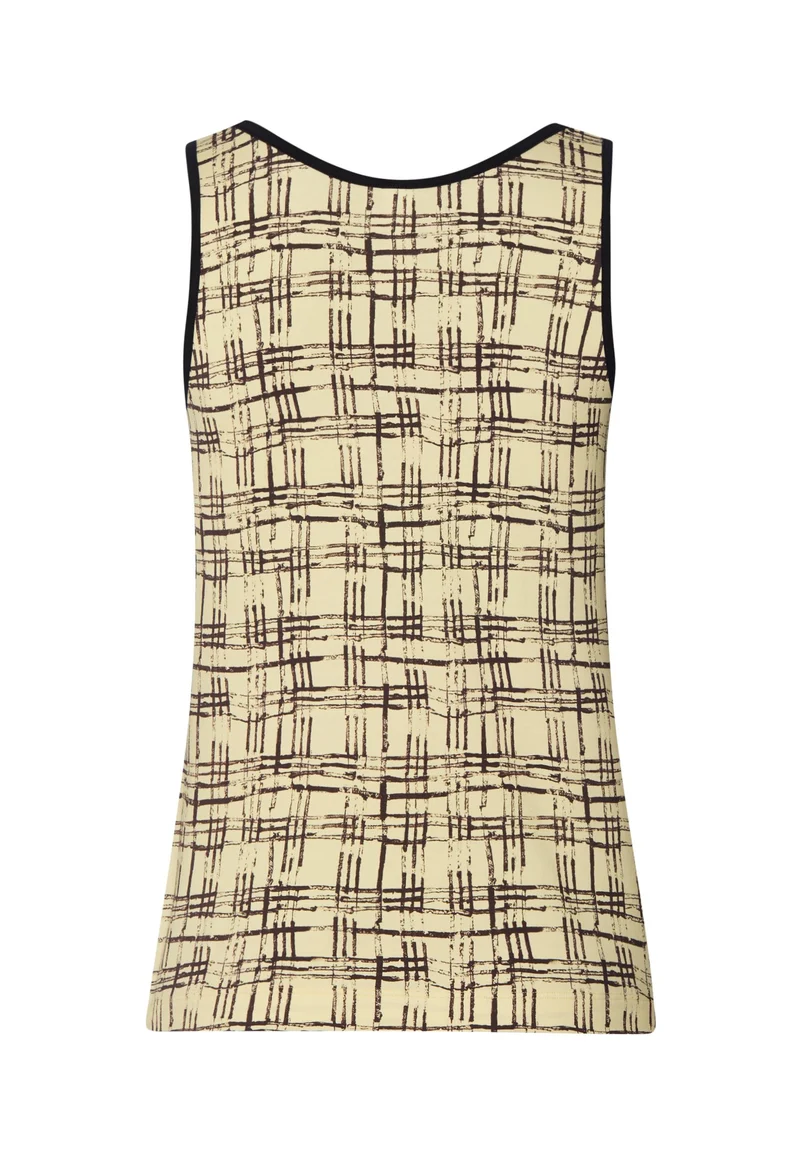 Arthur Arbesser X Hanro Tank Top | tartan print 076342-073069