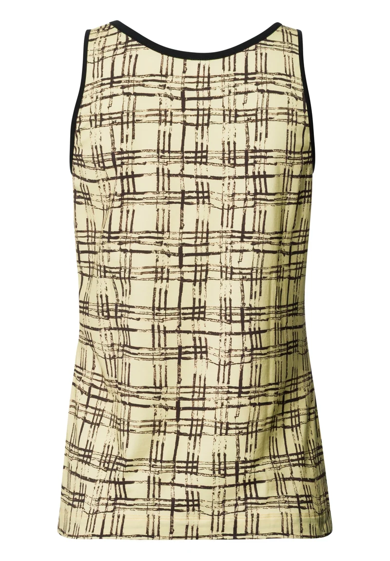 Arthur Arbesser X Hanro Tank Top | tartan print 076342-073069
