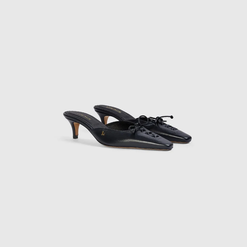 Annabelle Kitten Heels - Black
