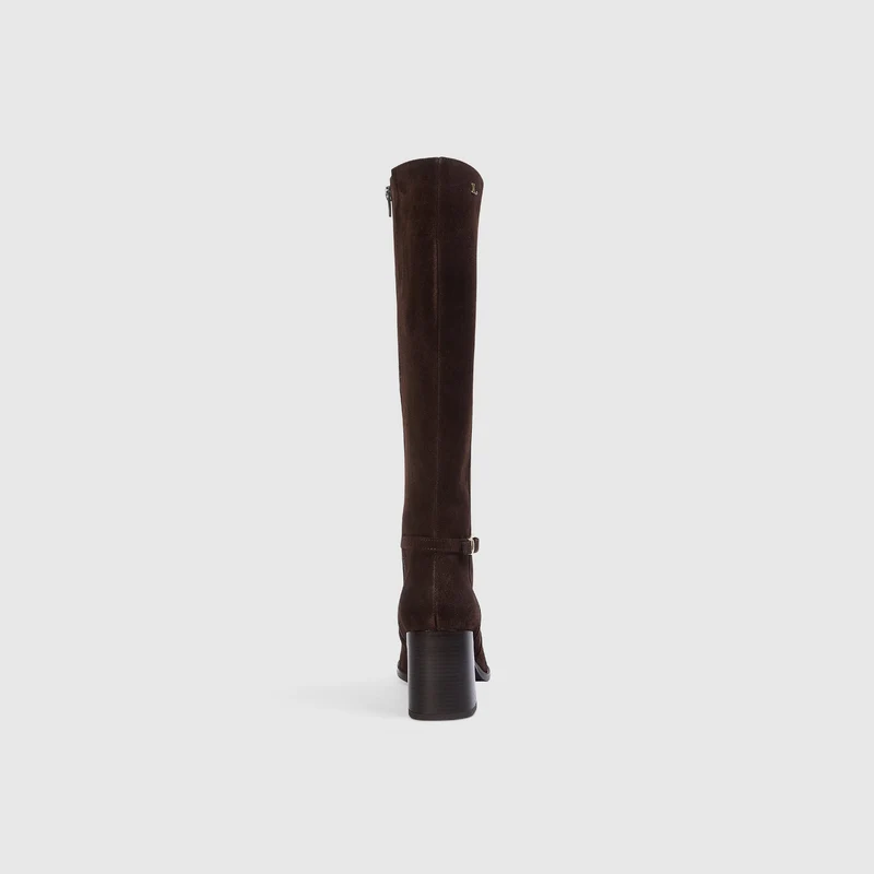 Ivy Knee-High Boots - Chocolate