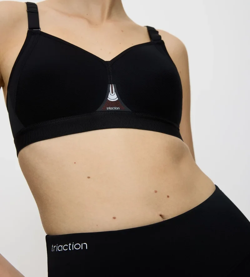 Triumph - Triaction Gravity Lite Kabelloser Sport-BH Schwarz