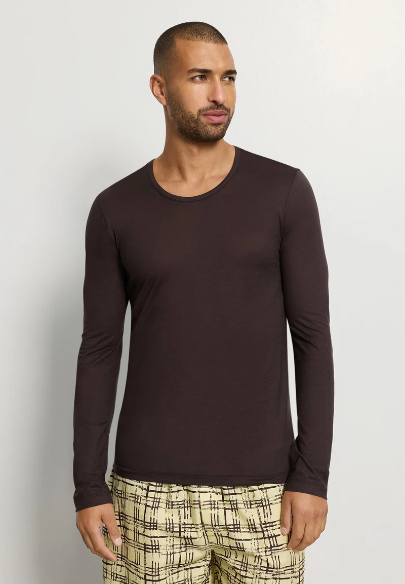 Arthur Arbesser X Hanro L/SLV Shirt | dark pine 076334-072751