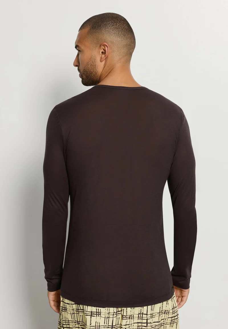 Arthur Arbesser X Hanro L/SLV Shirt | dark pine 076334-072751