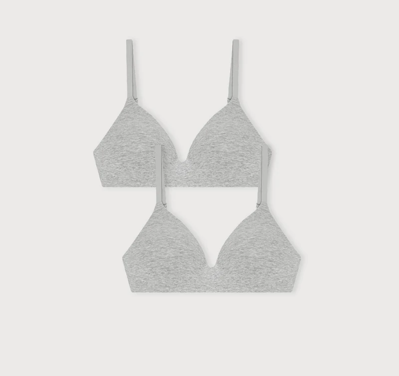 Core Wireless Plunge Bra 2-Pack