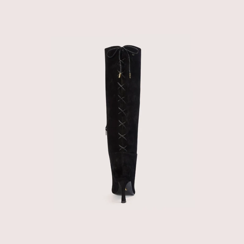 Electra Knee-High Boots - Black