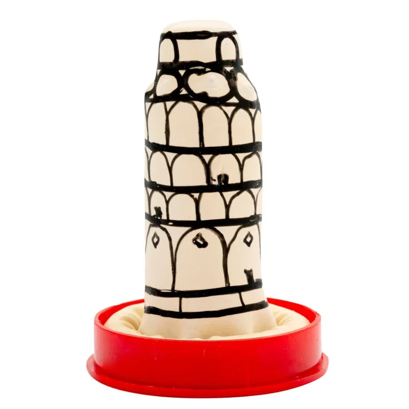 CONDOMERIE - HANDBEMALTE NEUHEITSKONDOME PISA-TURM