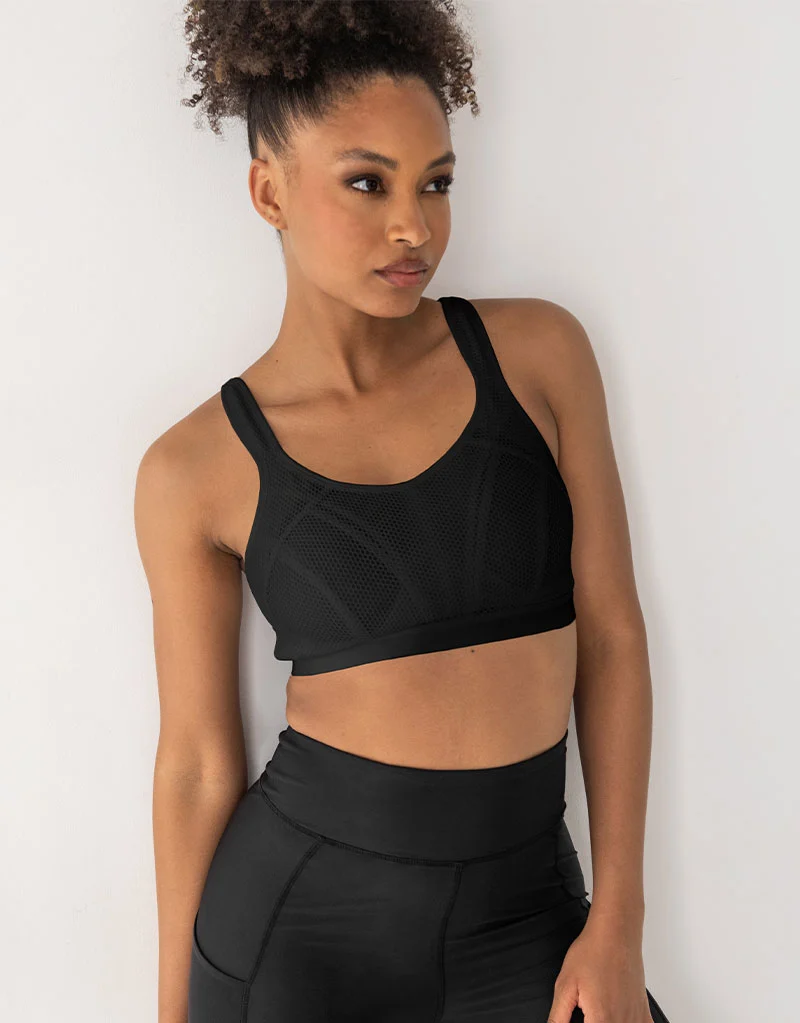 Pour Moi Energy Strive Full Cup Sports Bra Black