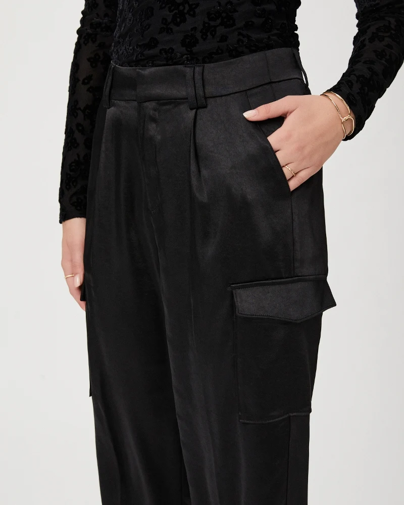 Malika Cargo Black