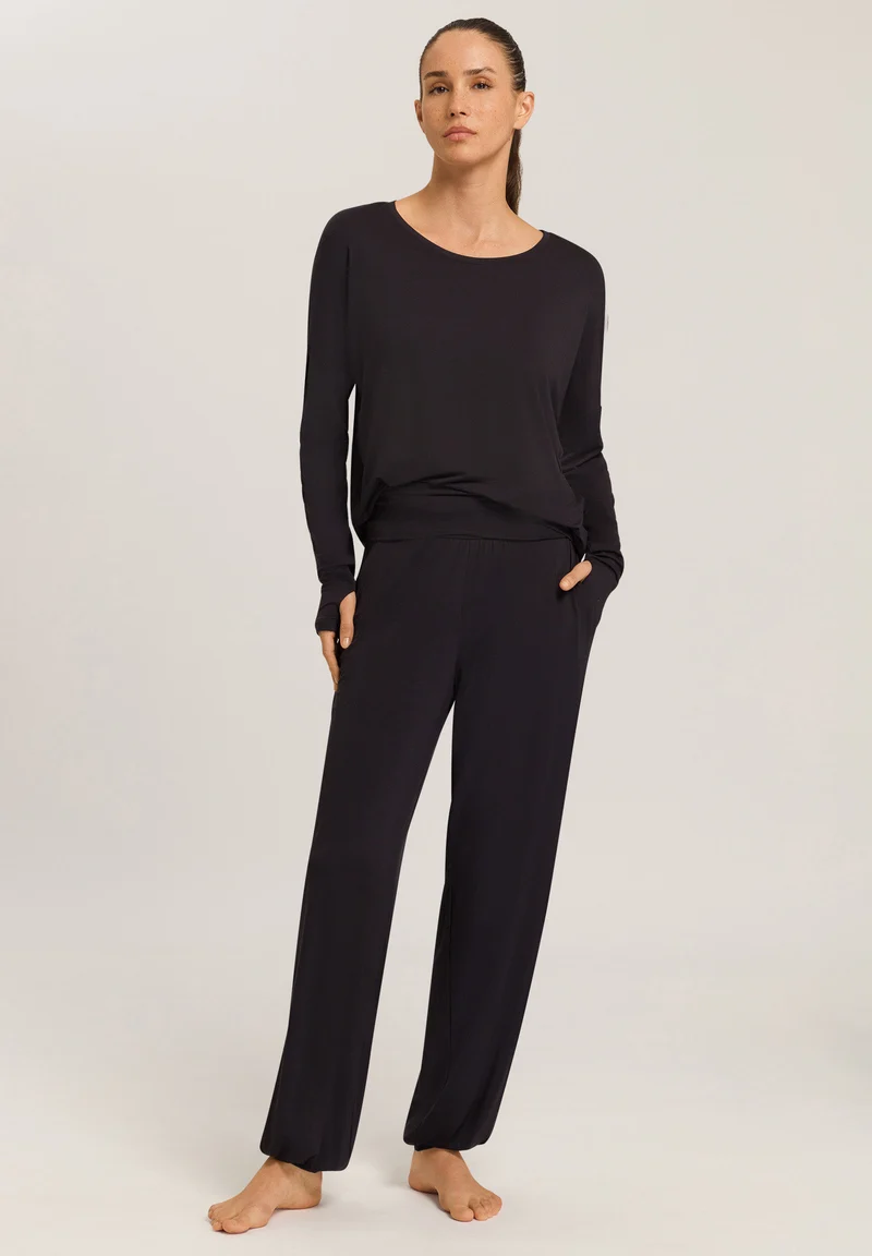 Yoga L/SLV Shirt | black beauty 078796-072199