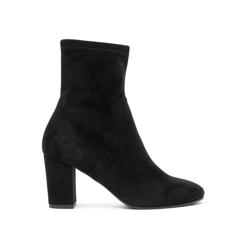 Suza Black Ankle Boots