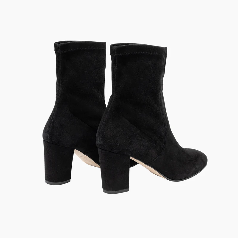 Suza Black Ankle Boots