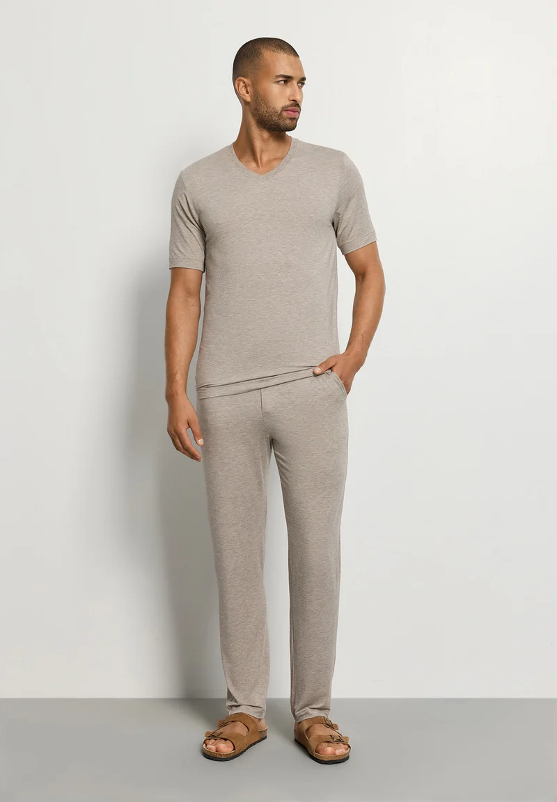 Casuals Long Pants | hazelnut melange 075040-073115