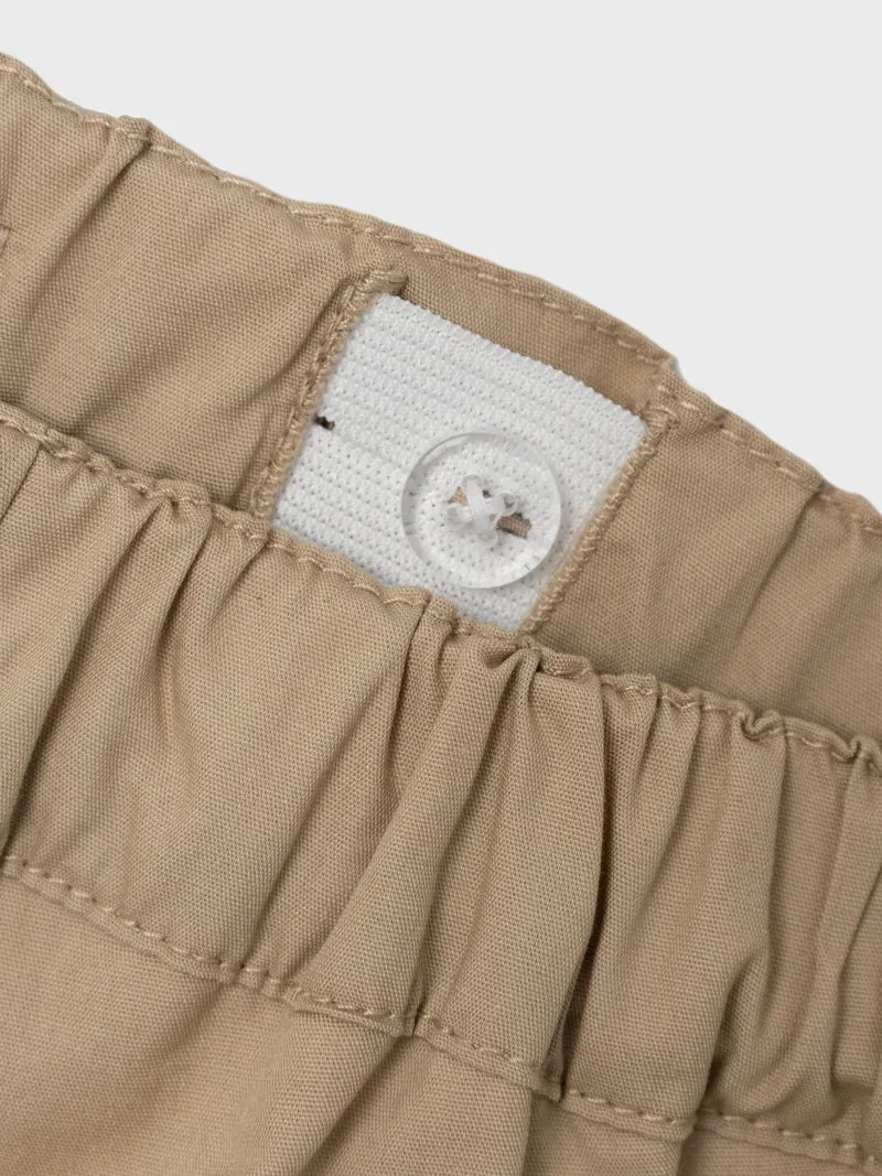 Lil' Atelier Loose Swim Shorts - Fandy - White Paper