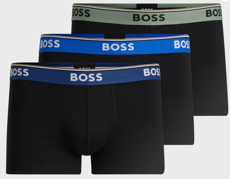 Dreier-Pack Boxershorts Stretch-Baumwolle
