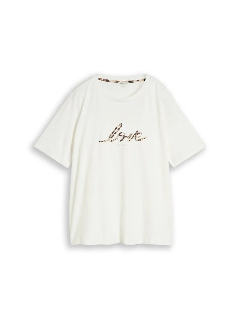 Plus Size - T-Shirt aus Baumwolle
