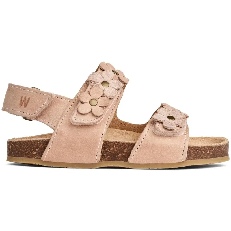 Wheat Clare Flower Sandale - beige Rose