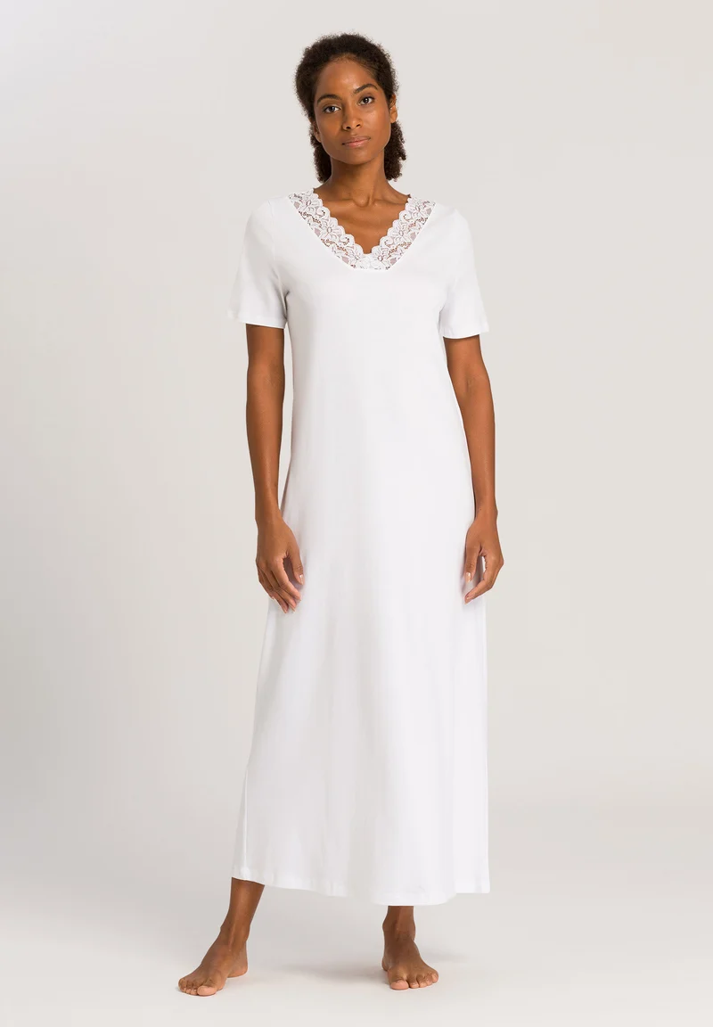 Moments NW S/SLV Nightdress 130cm | white 077933-070101