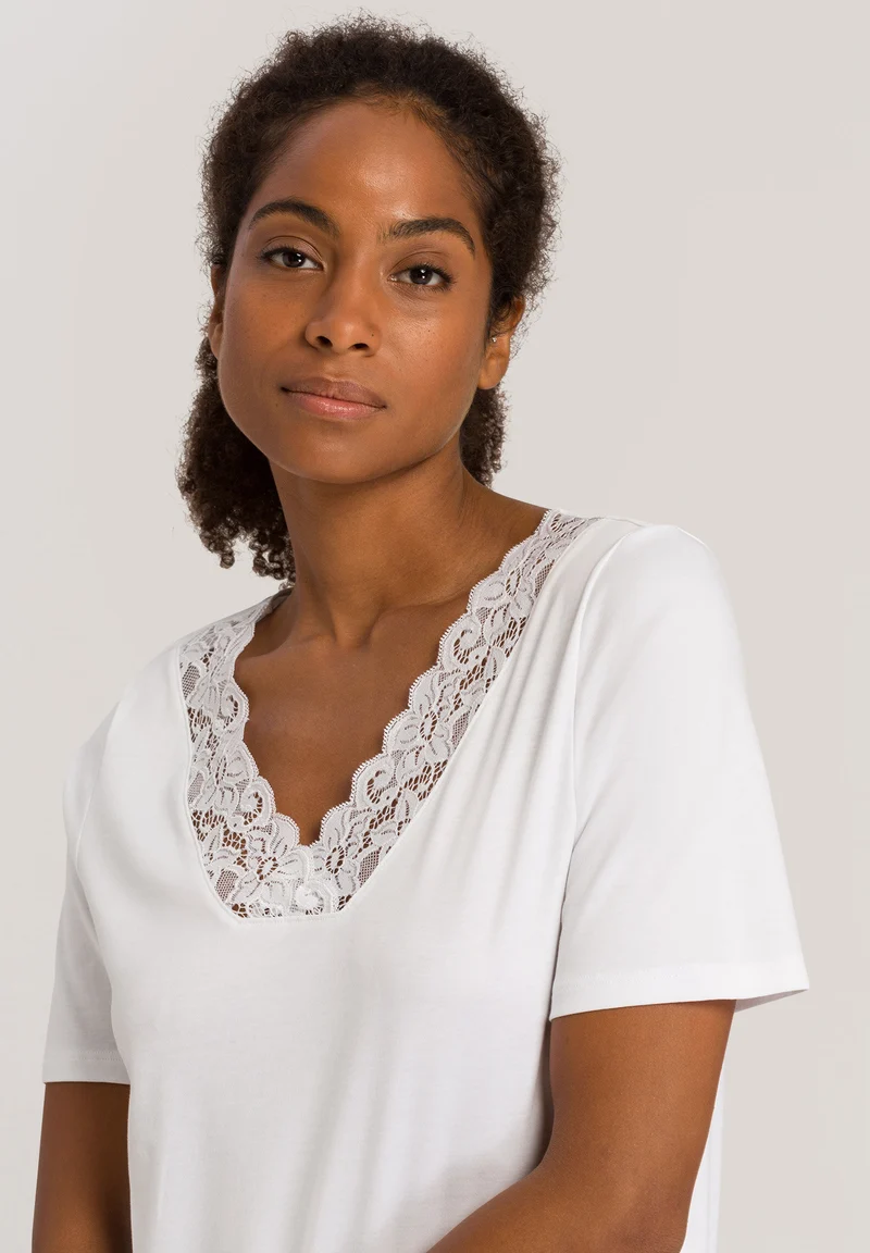 Moments NW S/SLV Nightdress 130cm | white 077933-070101