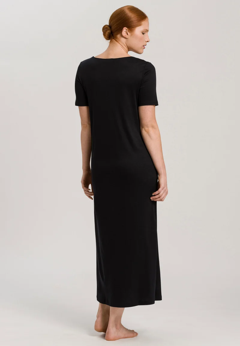 Moments NW S/SLV Nightdress 130cm | black 077933-070019