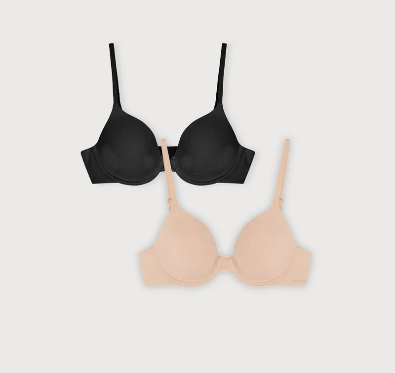 Core Full Coverage Bra 2-Pack