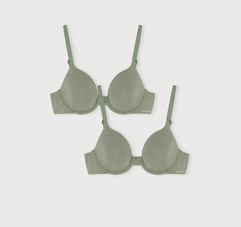 Core Full Coverage Bra 2-Pack