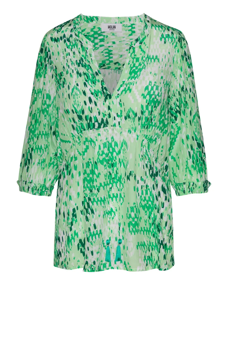 Alexis Irish Green Blouse
