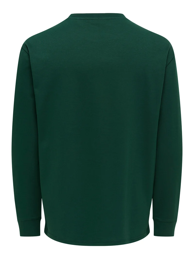 ONSCASPIAN AIRLFEX RLX LS TEE NOOS