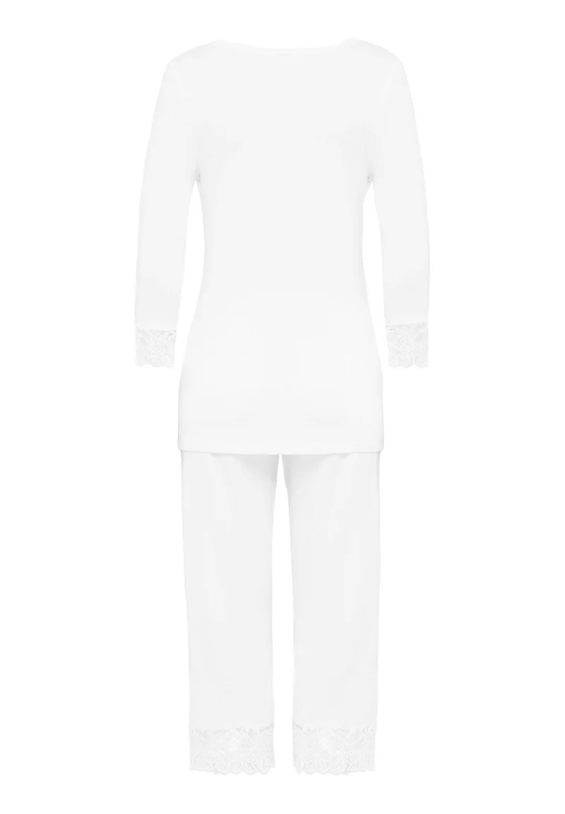 Moments NW 3/4 SLV Pajama | white 077928-070101
