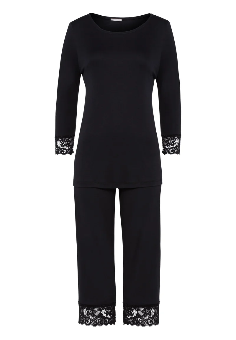 Moments NW 3/4 SLV Pajama | black 077928-070019