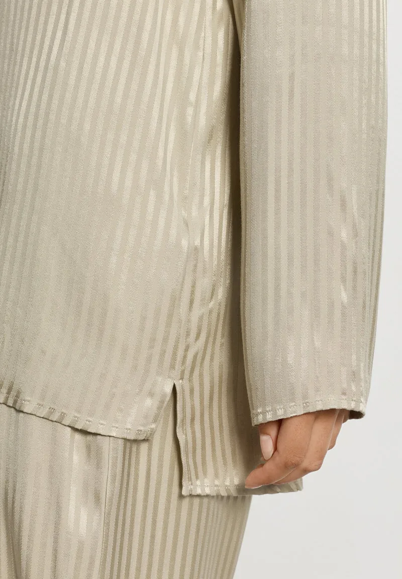 Sleep & Lounge L/SLV Bigshirt | olive stem 074857-072661