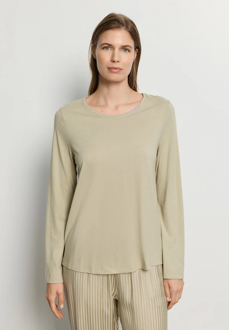 Sleep & Lounge L/SLV Shirt | olive stem 074844-072661