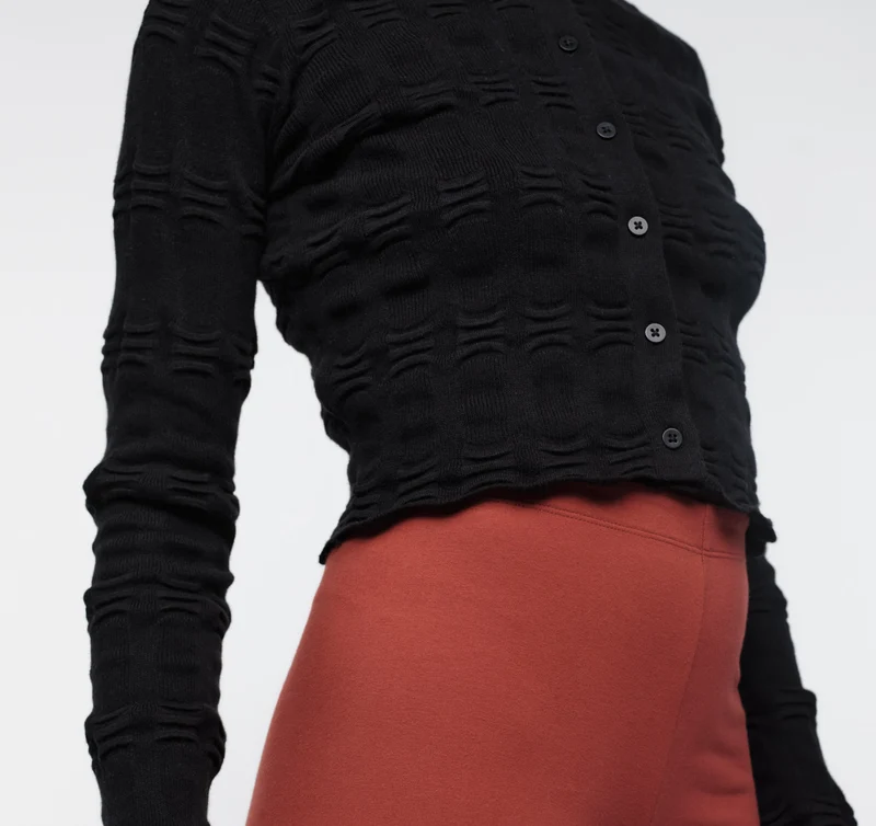 Soft Knit Textured Cardigan