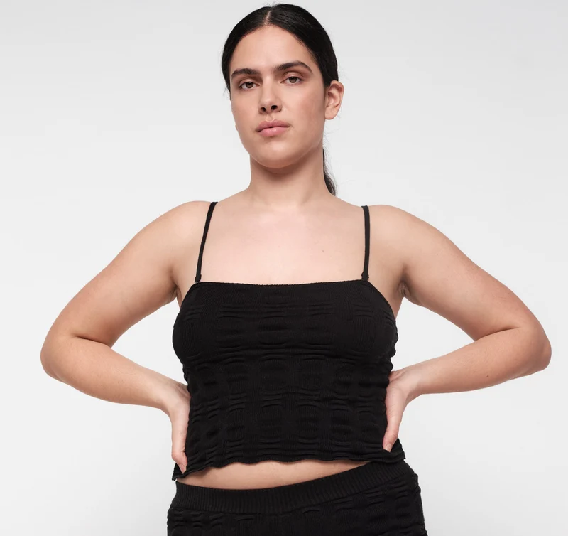 Soft Knit Textured Cami
