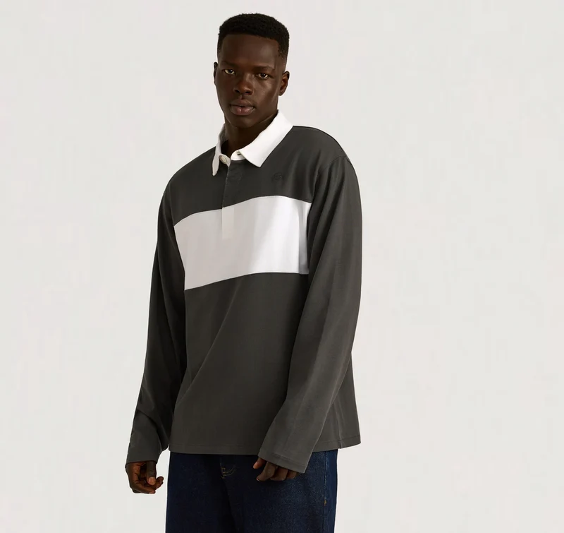 Casual Sport Long Sleeve Polo