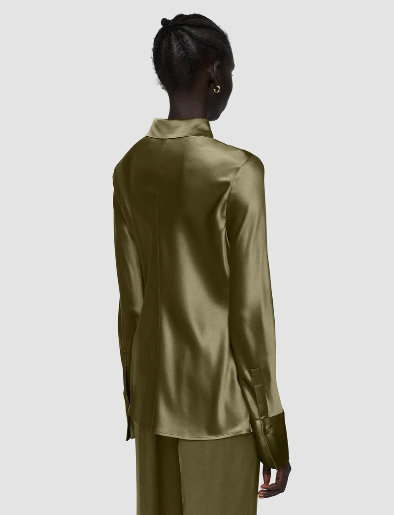Brunel Olive Blouse