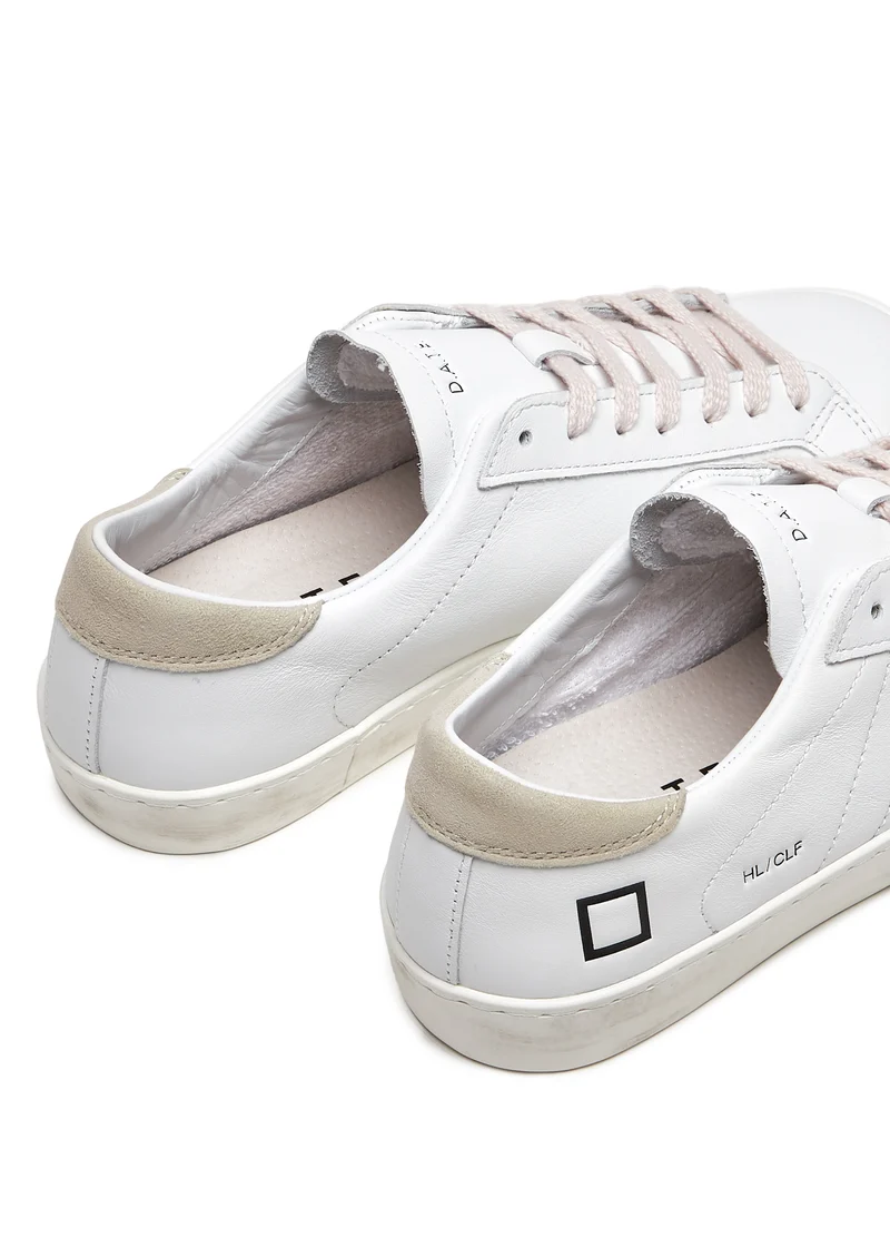Hill Low Calf White Beige Trainer
