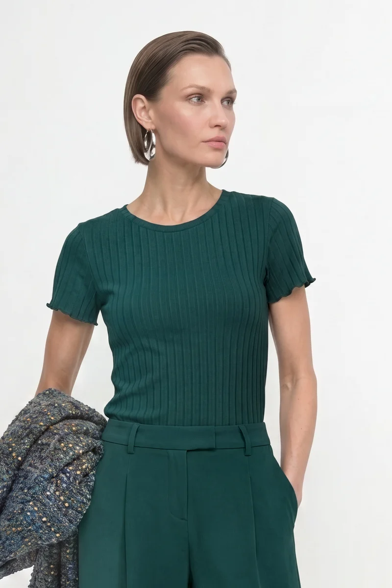 Rib T- Shirt