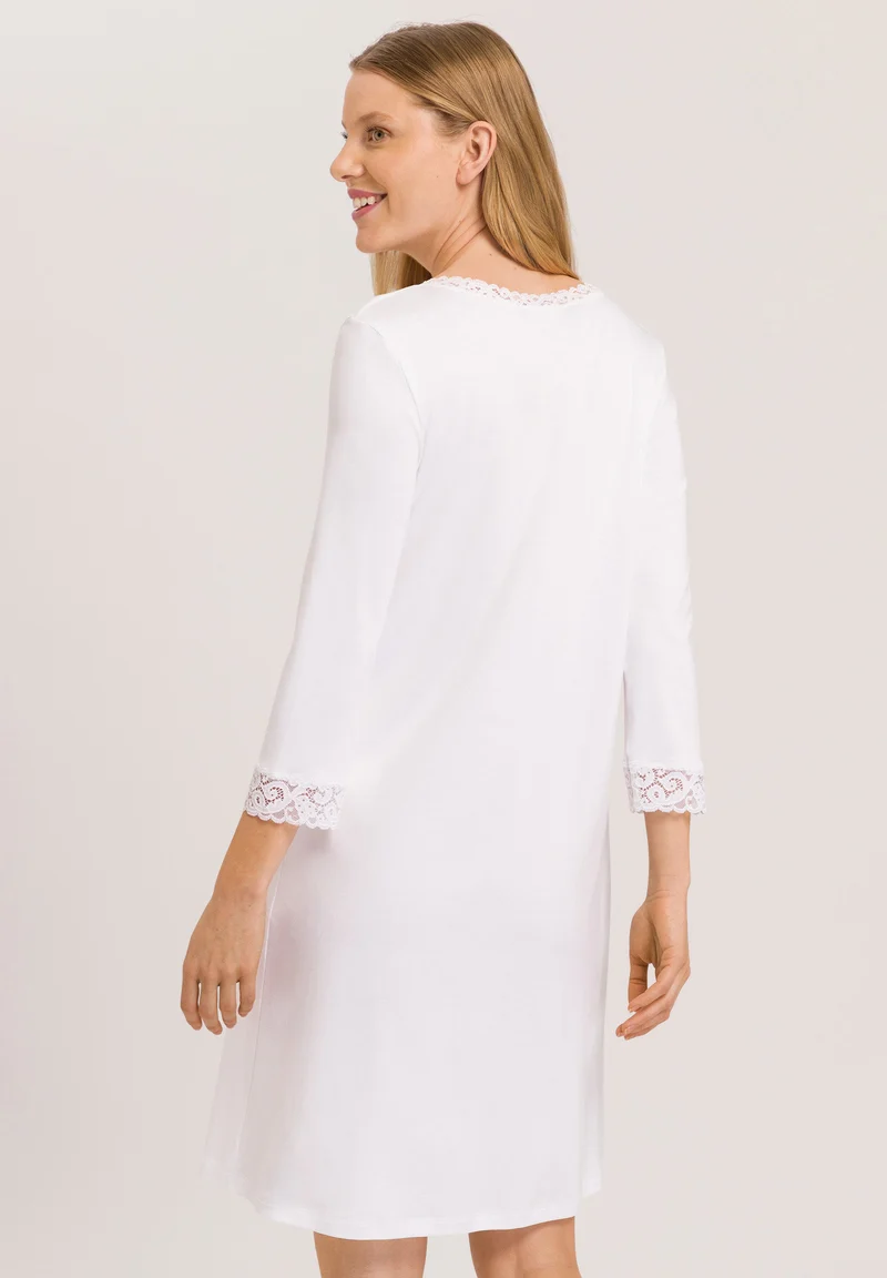 Moments NW 3/4 SLV Nightdress 100cm | white 077162-070101