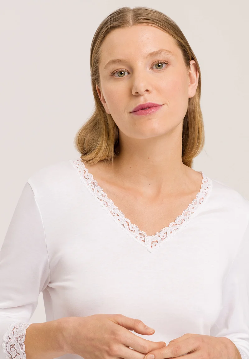 Moments NW 3/4 SLV Nightdress 100cm | white 077162-070101