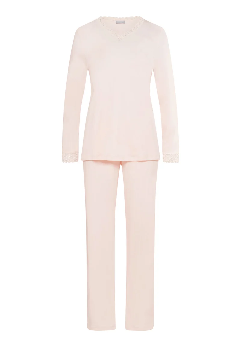 Moments NW L/SLV Pajama | crystal pink 077041-071334