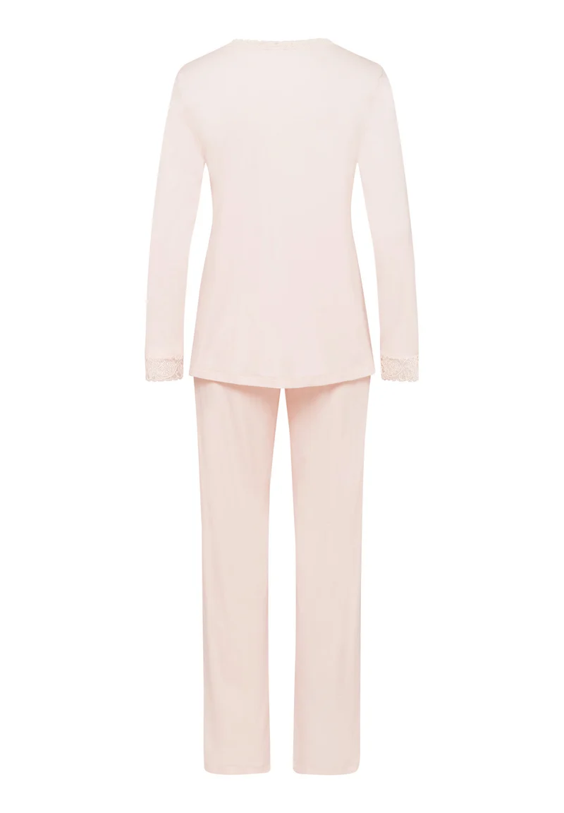Moments NW L/SLV Pajama | crystal pink 077041-071334