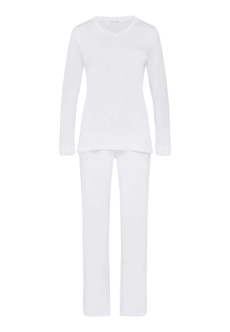Moments NW L/SLV Pajama | white 077041-070101
