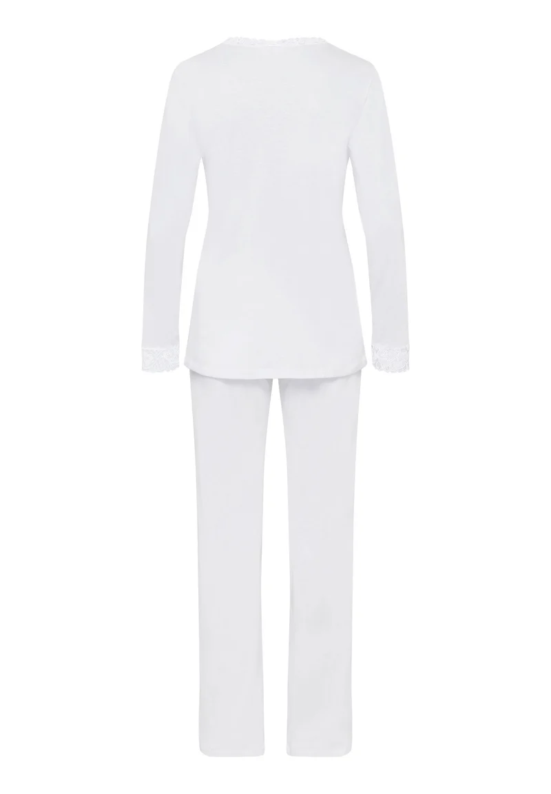 Moments NW L/SLV Pajama | white 077041-070101