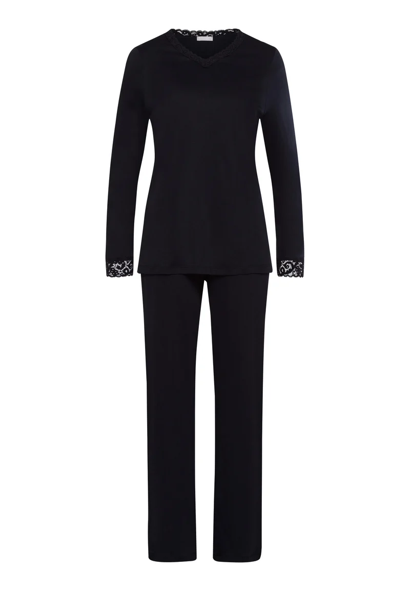 Moments NW L/SLV Pajama | black 077041-070019