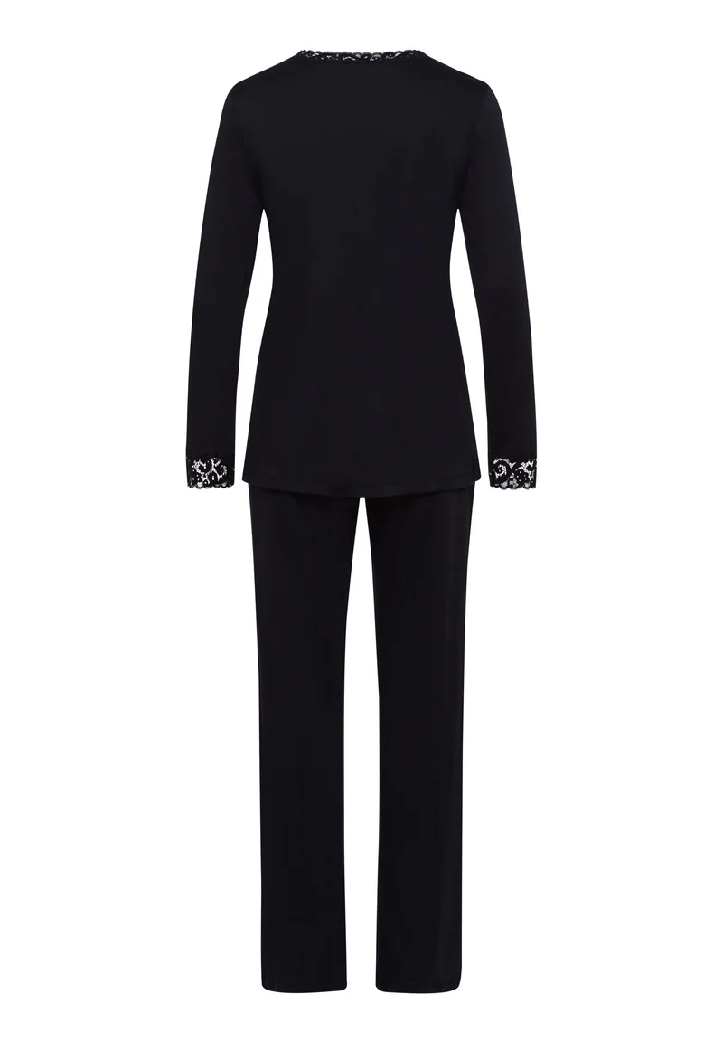 Moments NW L/SLV Pajama | black 077041-070019
