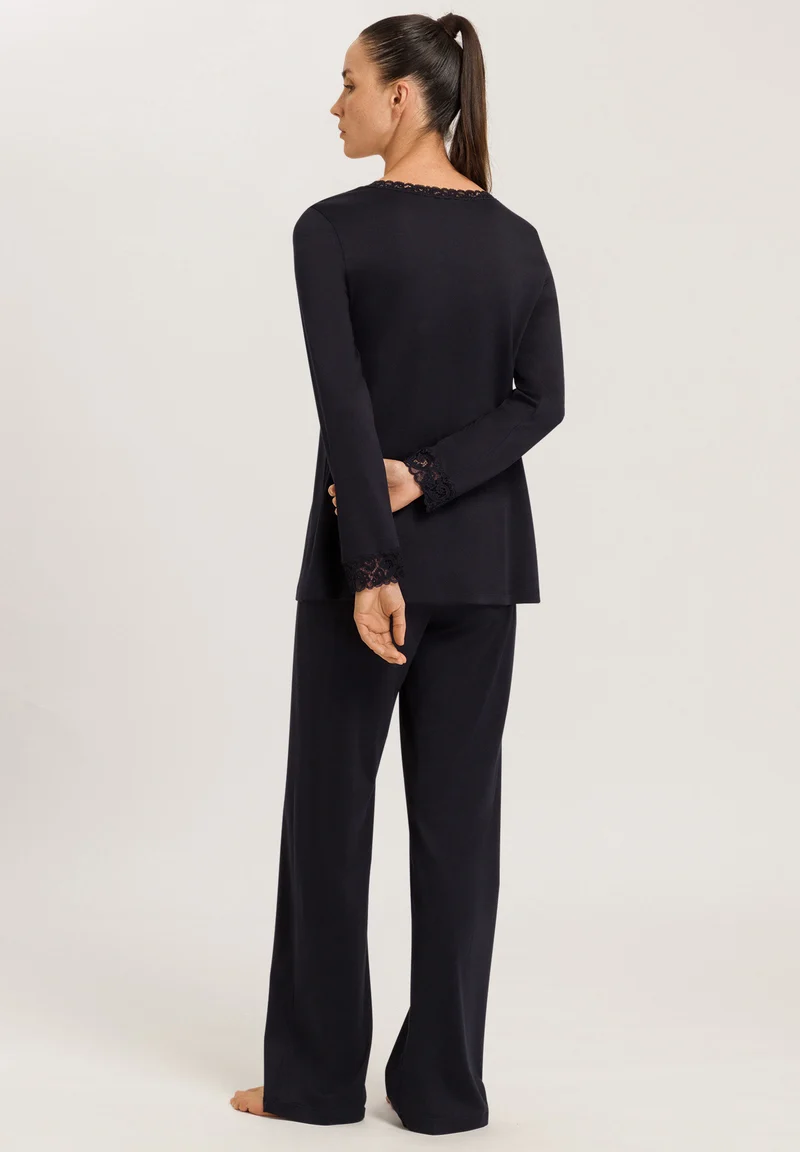Moments NW L/SLV Pajama | black 077041-070019