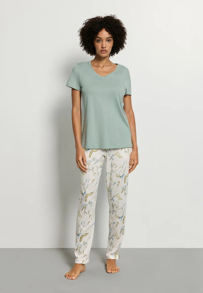 Sleep & Lounge S/SLV Shirt | dark seafoam 074842-072733